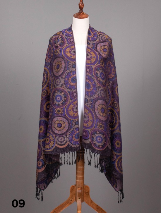 Circles Print Pashmina