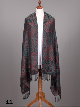 Circles Print Pashmina