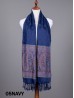 Paisley & Dot Print Scarf W/ Tassel