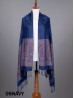 Paisley & Dot Print Scarf W/ Tassel