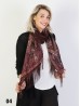 Paisley Print Pashmina W/ Tassels