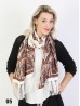 Paisley Print Pashmina W/ Tassels