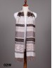  Two Tone Pashmina Scarf W/ Tassels