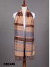  Two Tone Pashmina Scarf W/ Tassels