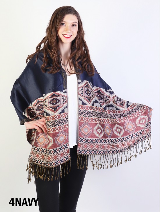 Tribal Print Pashmina Scarf