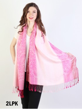 Pashmina W/ Paisley Pattern