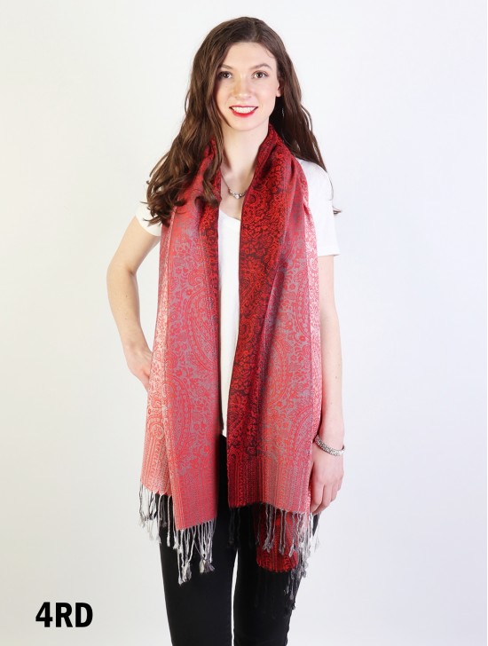 Paisley Pattern Shawl Scarf