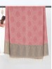 Paisley Print Shawl Scarf W/ Tassels