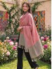 Paisley Print Shawl Scarf W/ Tassels