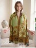 Multi-Tone Paisley Print Shawl Scraf Multi-Tone Paisley Print Shawl Scraf