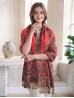 Multi-Tone Paisley Print Shawl Scraf 