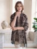 Multi-Tone Paisley Print Shawl Scraf Multi-Tone Paisley Print Shawl Scraf