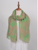 LINEN SCARF, SKULL 2 XL