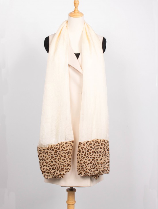 CHIFFON, SCARF, YARN, LEO END