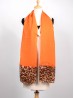 SCARF,LINEN, SOLID, LEO END