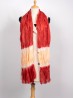 CHIFFON SCARF,TIE DYE TWO TONE