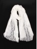 Premium Solid Fashion Scarf W/ Lace