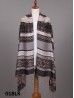  Two Tone Pashmina Scarf W/ Tassels