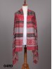 Two Tone Shawl Scarf W/ Tassels Two Tone Shawl Scarf W/ Tassels