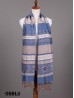  Two Tone Pashmina Scarf W/ Tassels