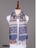  Two Tone Pashmina Scarf W/ Tassels