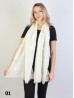 Foil Stars Print Fashion Scarf