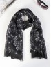 Music Notes Light Weight Scarf