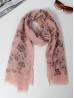 Music Notes Light Weight Scarf