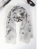 Music Notes Pattern Fashion Scarf