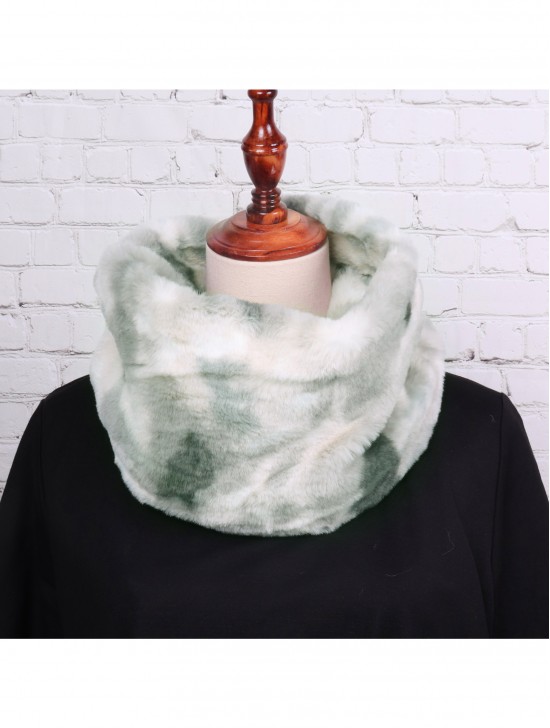 Tie Dye Fashion Plush Loop Premium Scarf