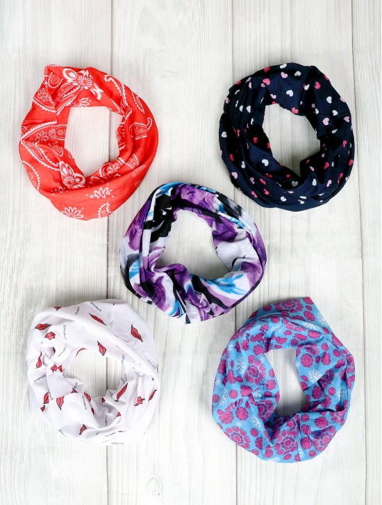 Multifunctional Print Bandana/Headband