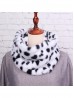 Dot Plush Loop Premium Scarf