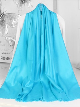 Solid Color Cut Fringe Shawl Scarf