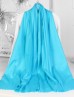 Solid Color Cut Fringe Shawl Scarf