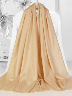 Solid Color Cut Fringe Shawl Scarf