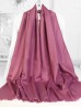 Solid Color Cut Fringe Shawl Scarf