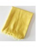 Solid Color Cut Fringe Shawl Scarf