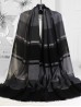 Striped Sparkle Fashion Scarf