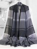 Striped Sparkle Fashion Scarf