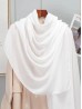Soft Cotton Feeling Solid Color Scarf