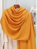 Soft Cotton Feeling Solid Color Scarf