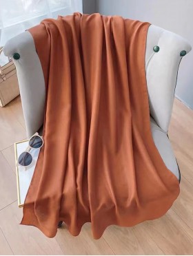 Soft Cotton Feeling Solid Color Scarf