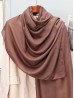 Soft Cotton Feeling Solid Color Scarf