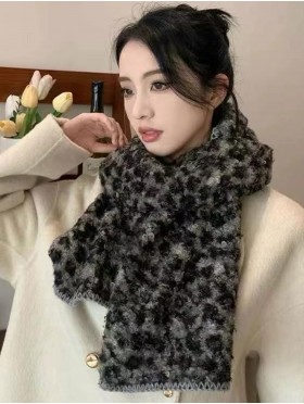 Warm Knitted Wool Soft Scarf 