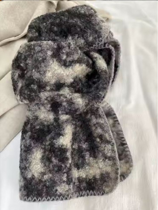 Warm Knitted Wool Soft Scarf 
