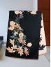 Reversible Floral Design Blanket Scarf