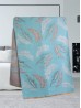 Reversible Feather Design Blanket Scarf