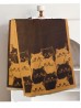 Cozy Cat Design Blanket Scarf