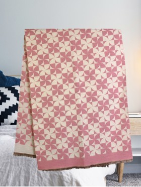 Pin-Wheel Design Blanket Scarf