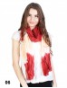 CHIFFON SCARF,TIE DYE TWO TONE